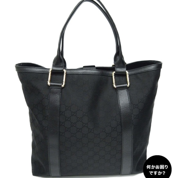 GG Canvas Small/Dollar Calf Nero - Gucci Outlet Handbag - Made in Italy 341536 - Picture 5 of 17